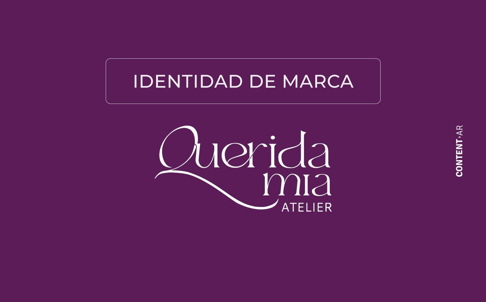 Identidad de marca - Querida Mia Atelier